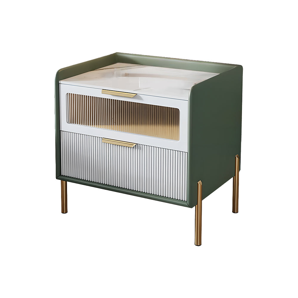 Eeeza Fashionable Microfiber Leather Side Table