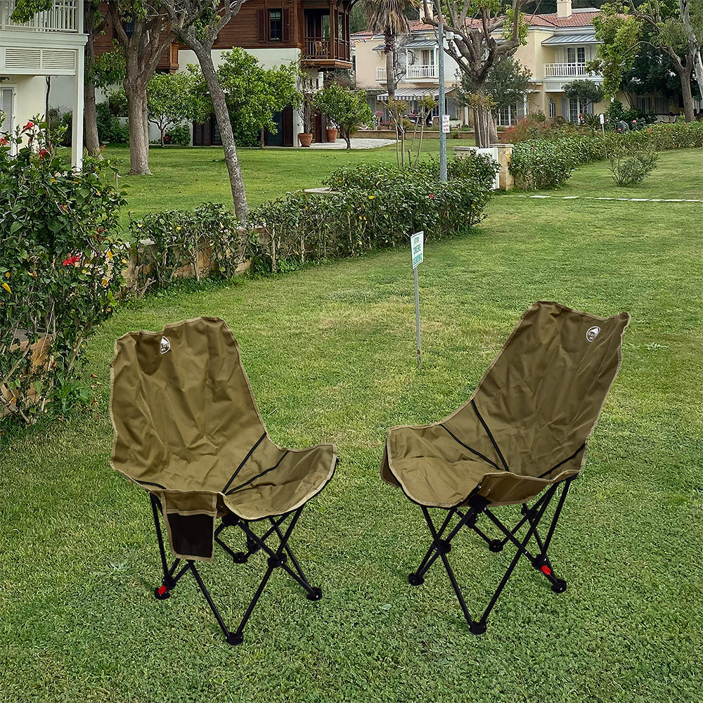 Eeeza Reinforced Steel Frame Foldable Camping Chair