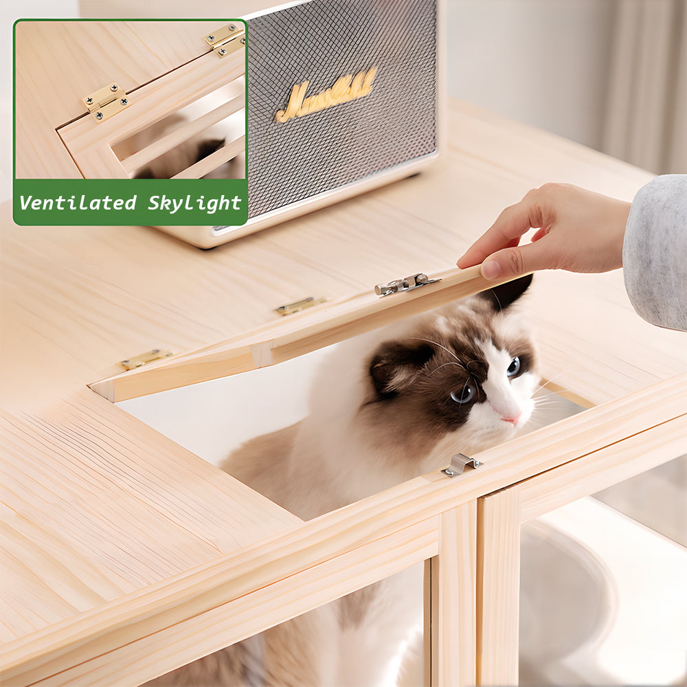 Eeeza Movable Multi-Tier Cat Cabin