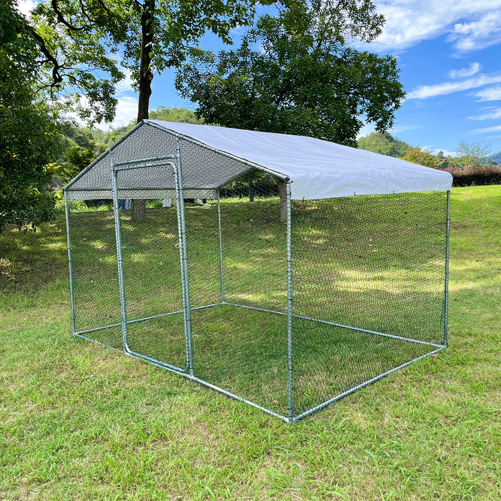 Eeeza 2m/4m/6m/8m Chicken Cage Duck Cage With Cover