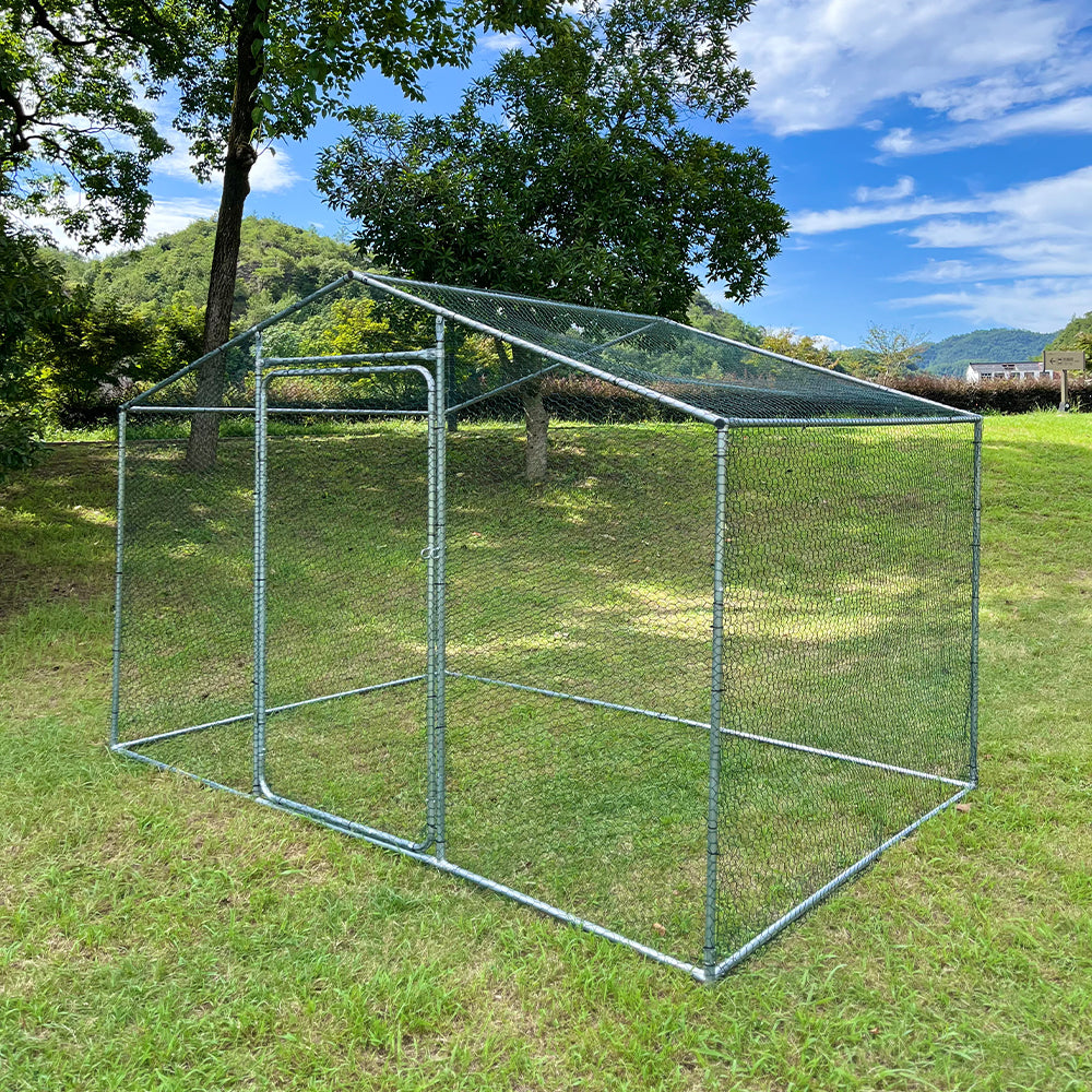 Eeeza 2m/4m/6m/8m Chicken Cage Duck Cage With Cover