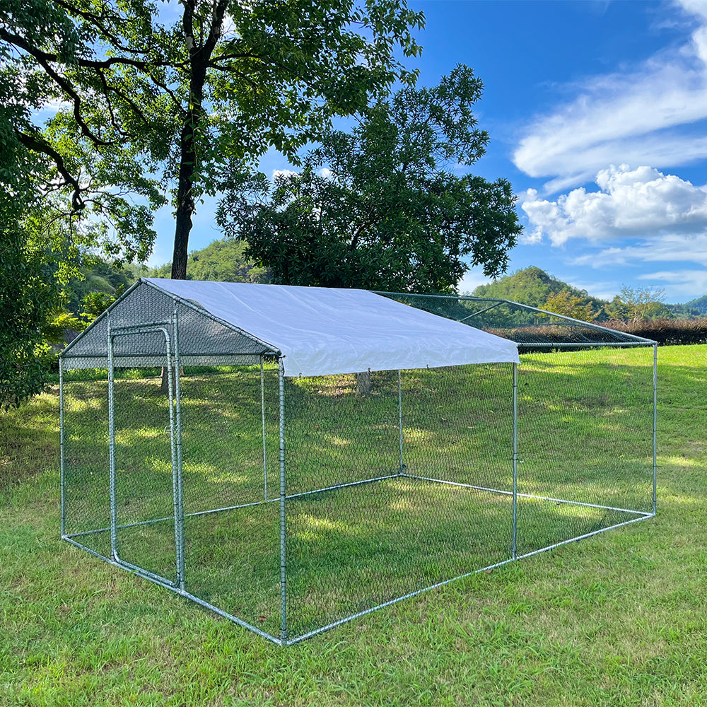 Eeeza 2m/4m/6m/8m Chicken Cage Duck Cage With Cover
