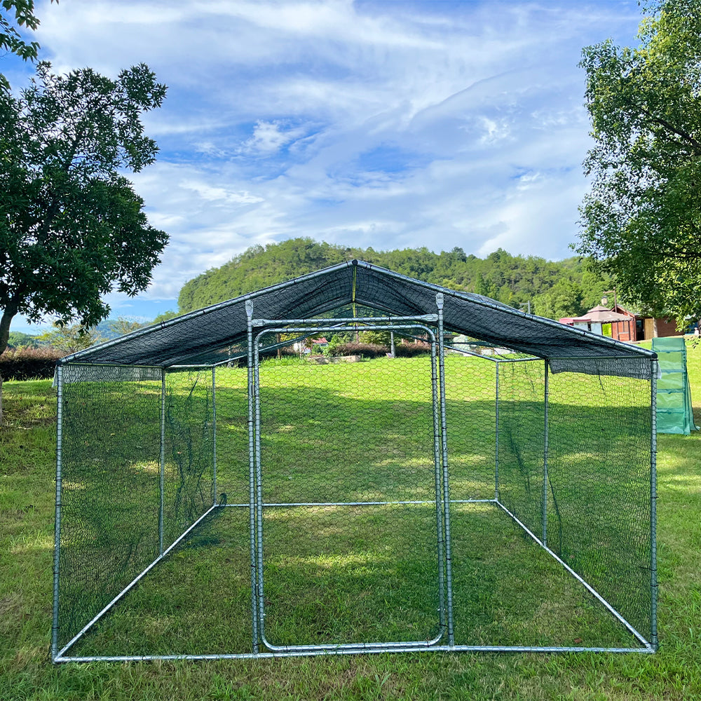 Eeeza 2m/4m/6m/8m Chicken Cage Duck Cage With Cover