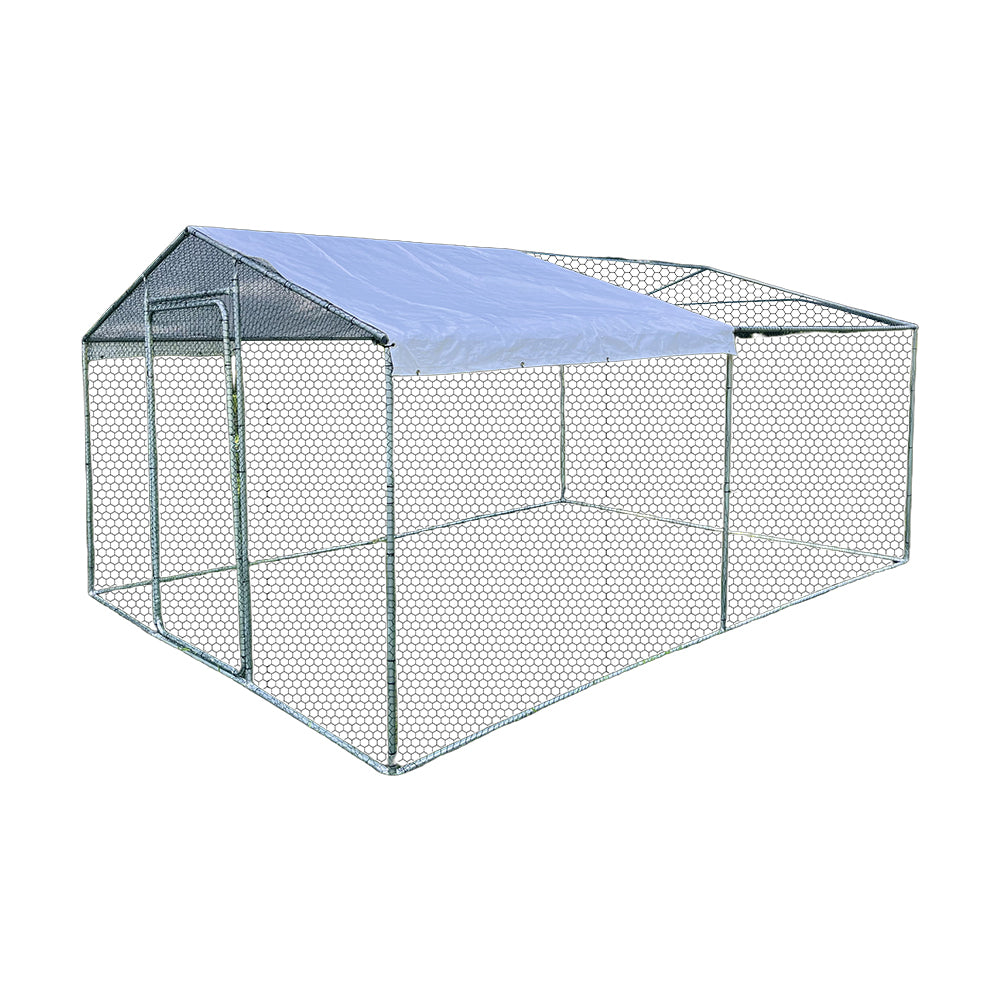Eeeza 2m/4m/6m/8m Chicken Cage Duck Cage With Cover