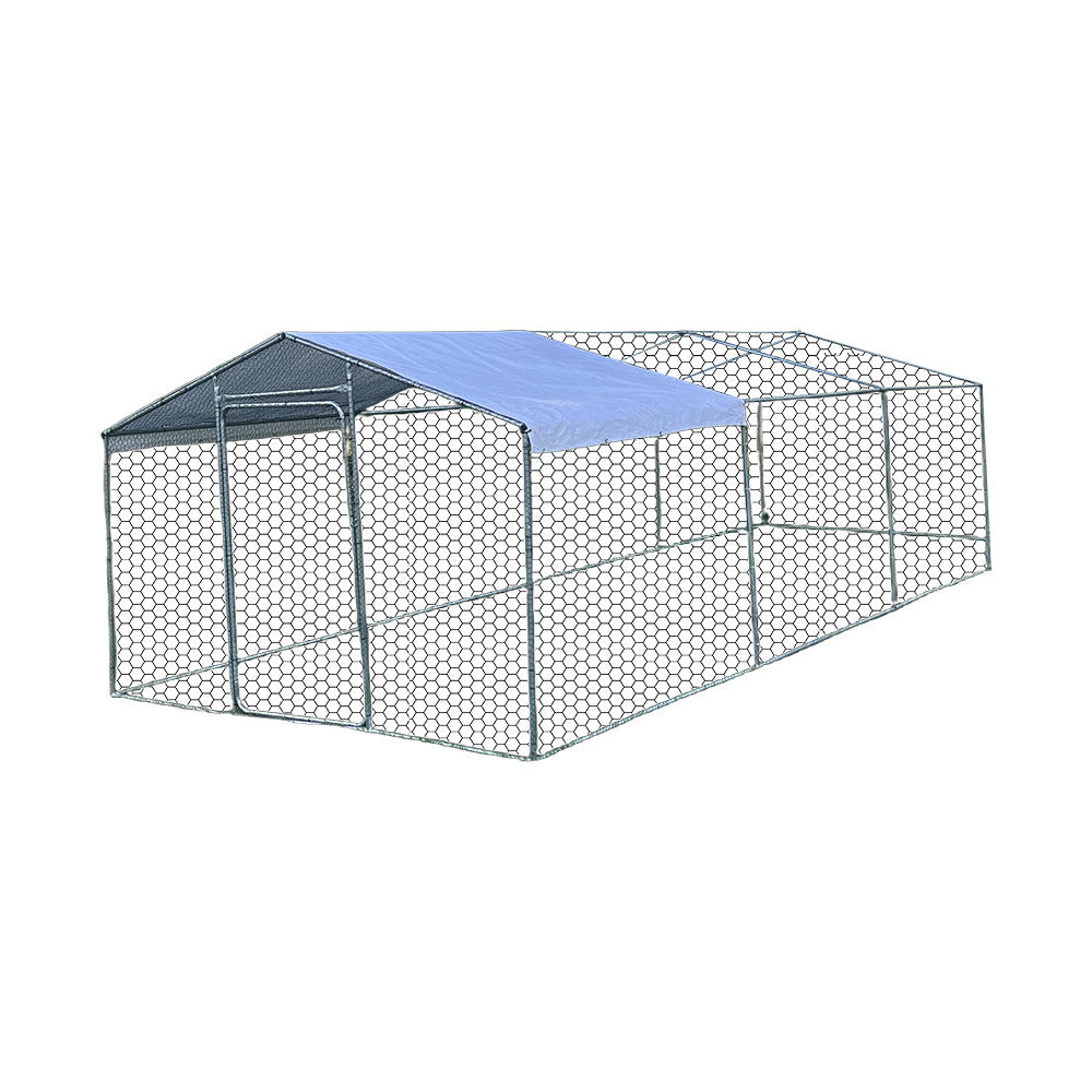 Eeeza 2m/4m/6m/8m Chicken Cage Duck Cage With Cover
