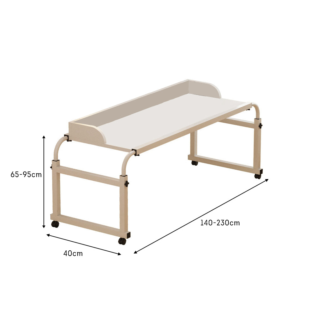 Eeeza Multifunctional Adjustable Height/Width Cross Bed Table