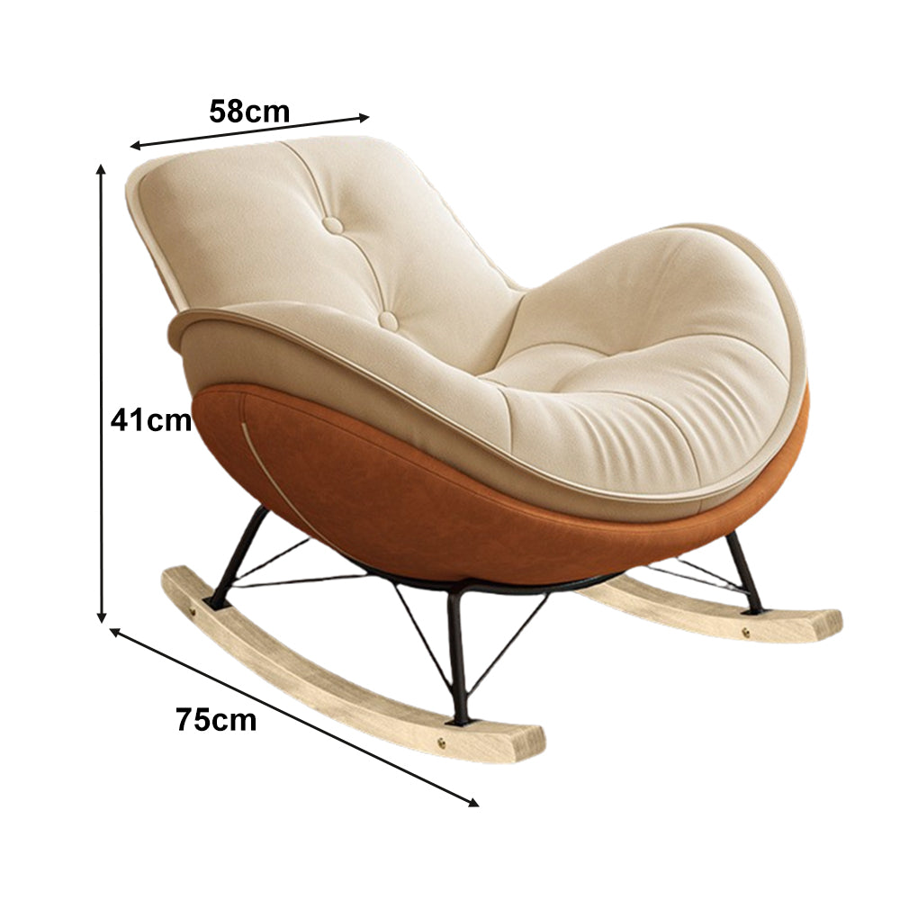 Eeeza Multi-Purpose High-Tech Textile Rocking Chair
