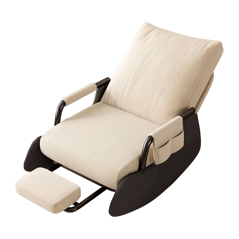 Eeeza Foldable Carbon Steel Frame Leisure Rocking Chair