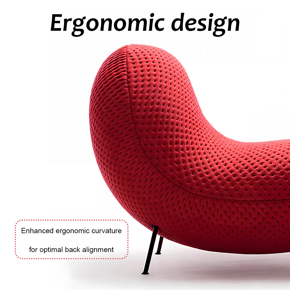 Ziwei Medieval Style Knitted Fabric Sofa