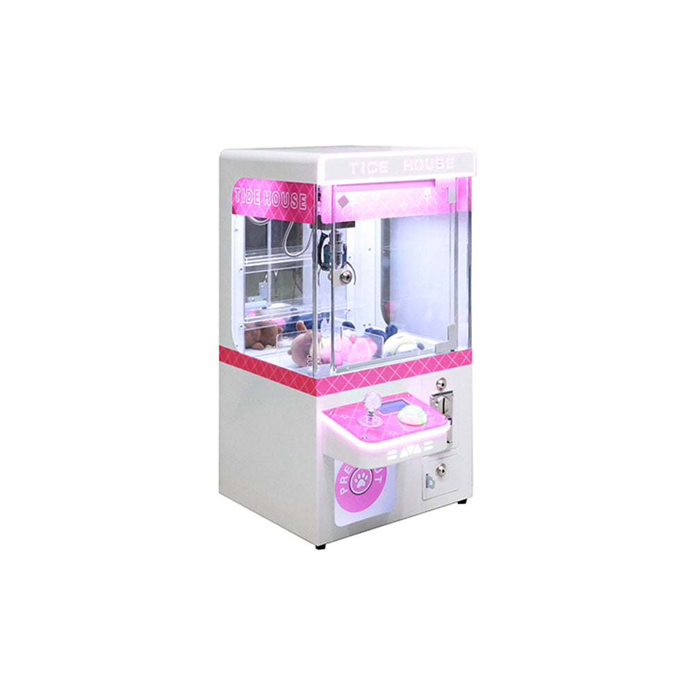 Eeeza Pink Claw Machine – Stable Program, Durable Materials, and LED Fun