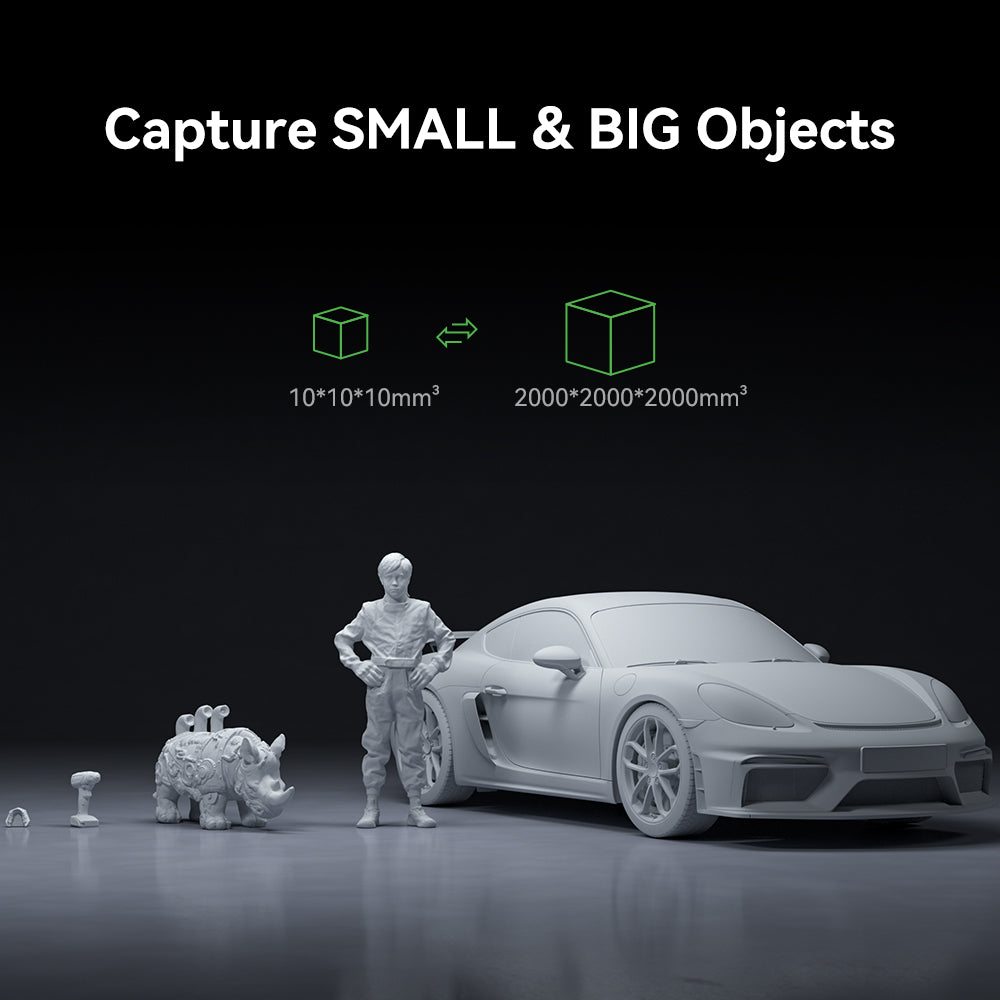 Creality CR-Scan Otter Scanner 3D Small To Large, Scan lt, Make lt