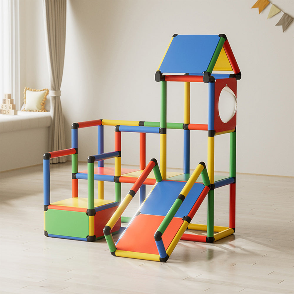 Eeeza Children's Climbing Frame With Slide