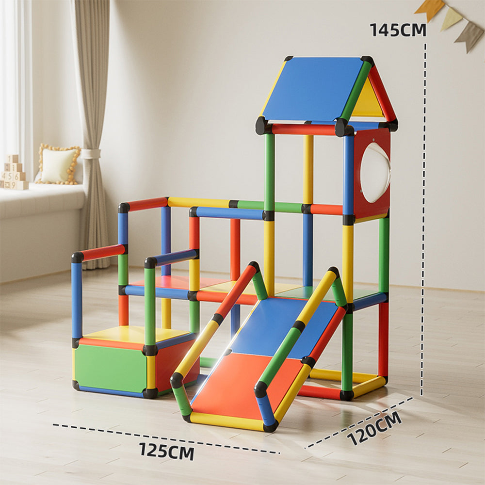 Eeeza Children's Climbing Frame With Slide