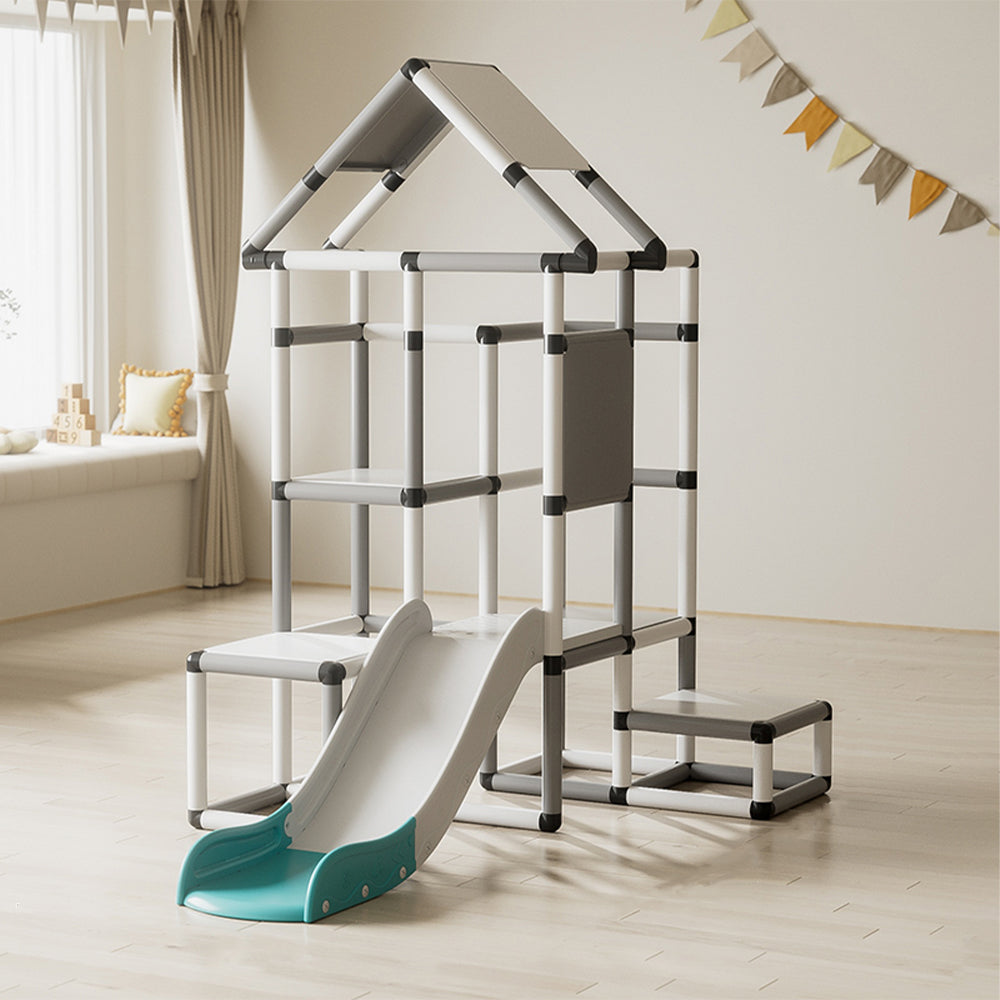 Eeeza Children's Climbing Frame With Slide