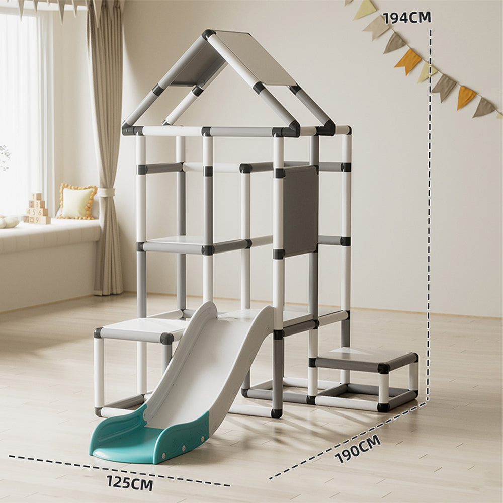Eeeza Children's Climbing Frame With Slide