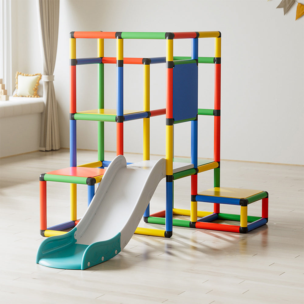 Eeeza Children's Climbing Frame With Slide