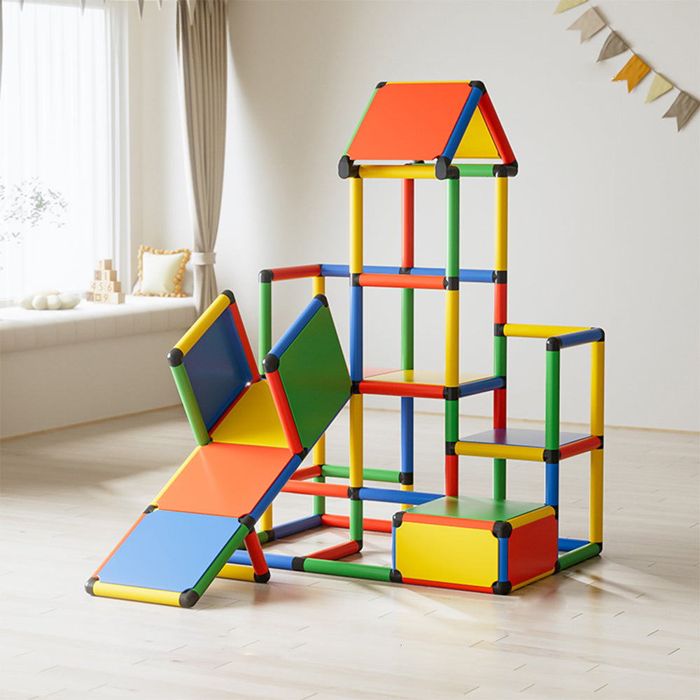 Eeeza Children's Climbing Frame With Ball Pit