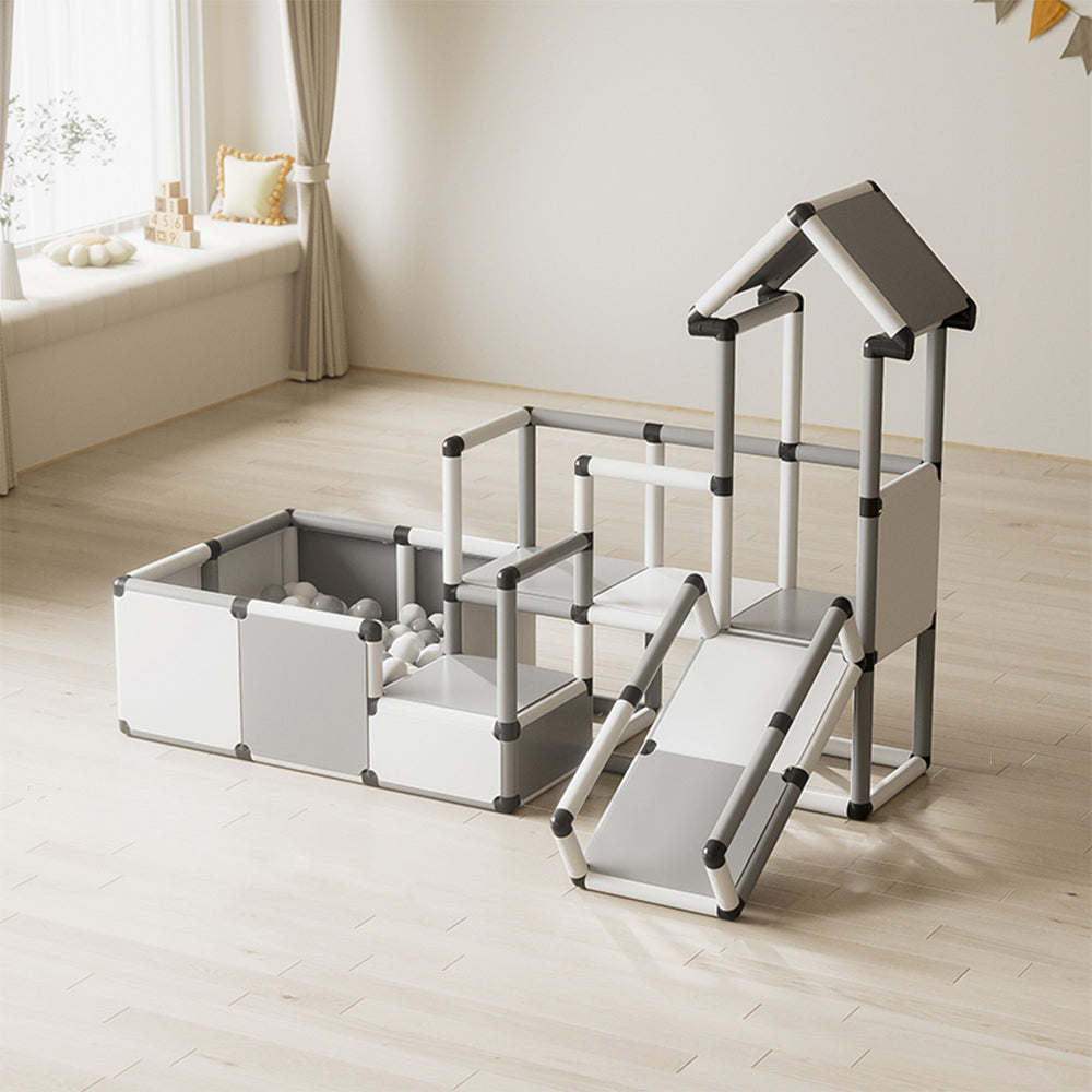 Eeeza Children's Climbing Frame With Ball Pit