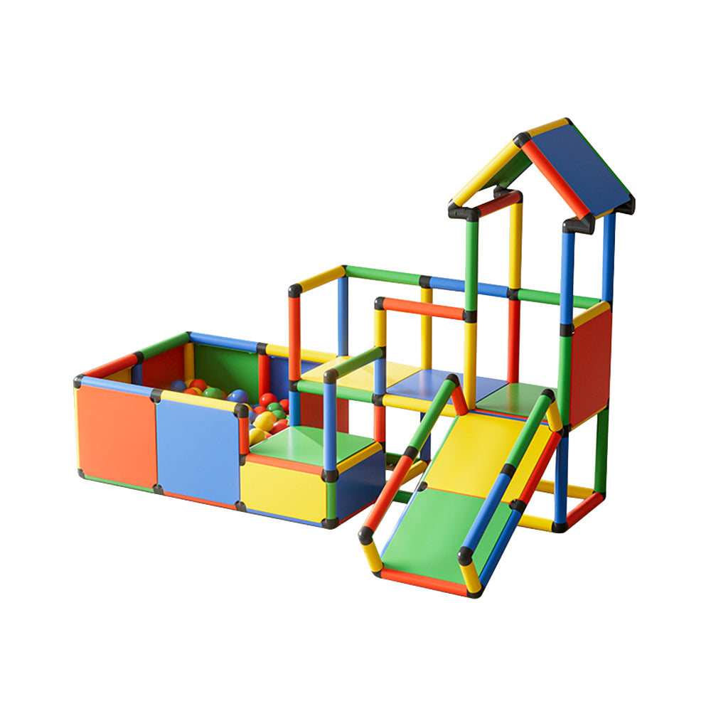 Eeeza Children's Climbing Frame With Ball Pit