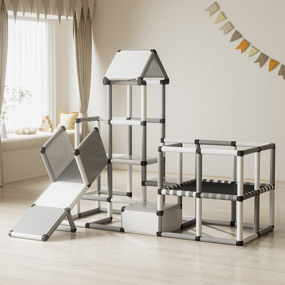 Eeeza Children's Climbing Frame With Ball Pit