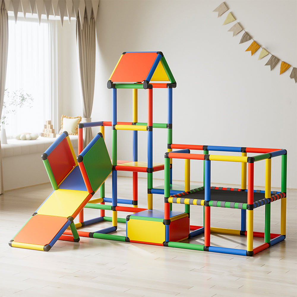 Eeeza Children's Climbing Frame With Ball Pit