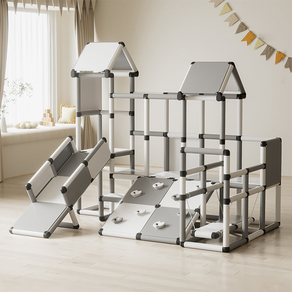 Eeeza Children's Climbing Frame With Ball Pit