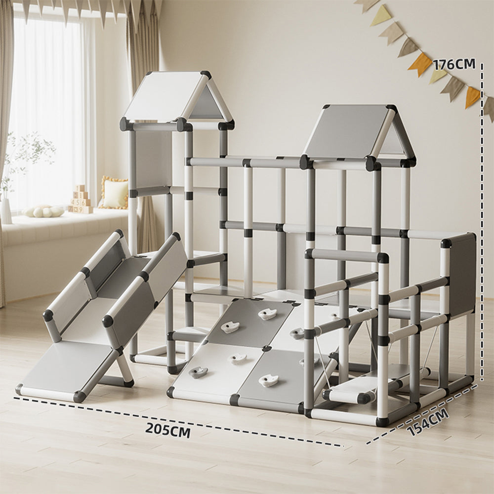 Eeeza Children's Climbing Frame With Ball Pit