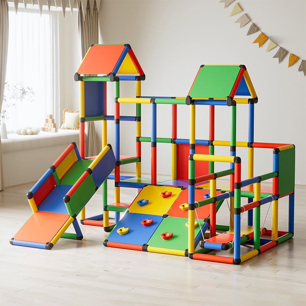 Eeeza Children's Climbing Frame With Ball Pit