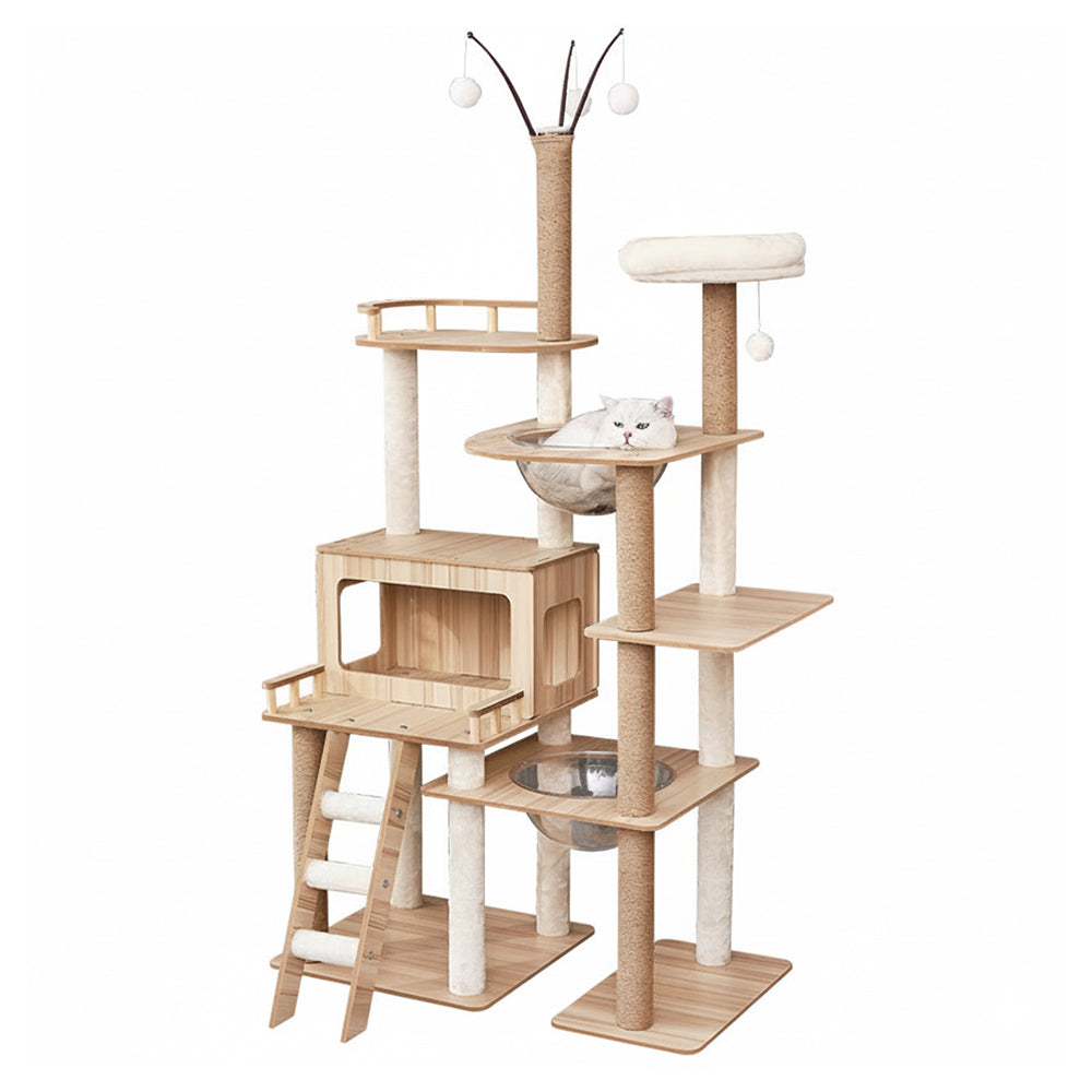 Eeeza Durable And Stable MDF Cat Climbing Frame