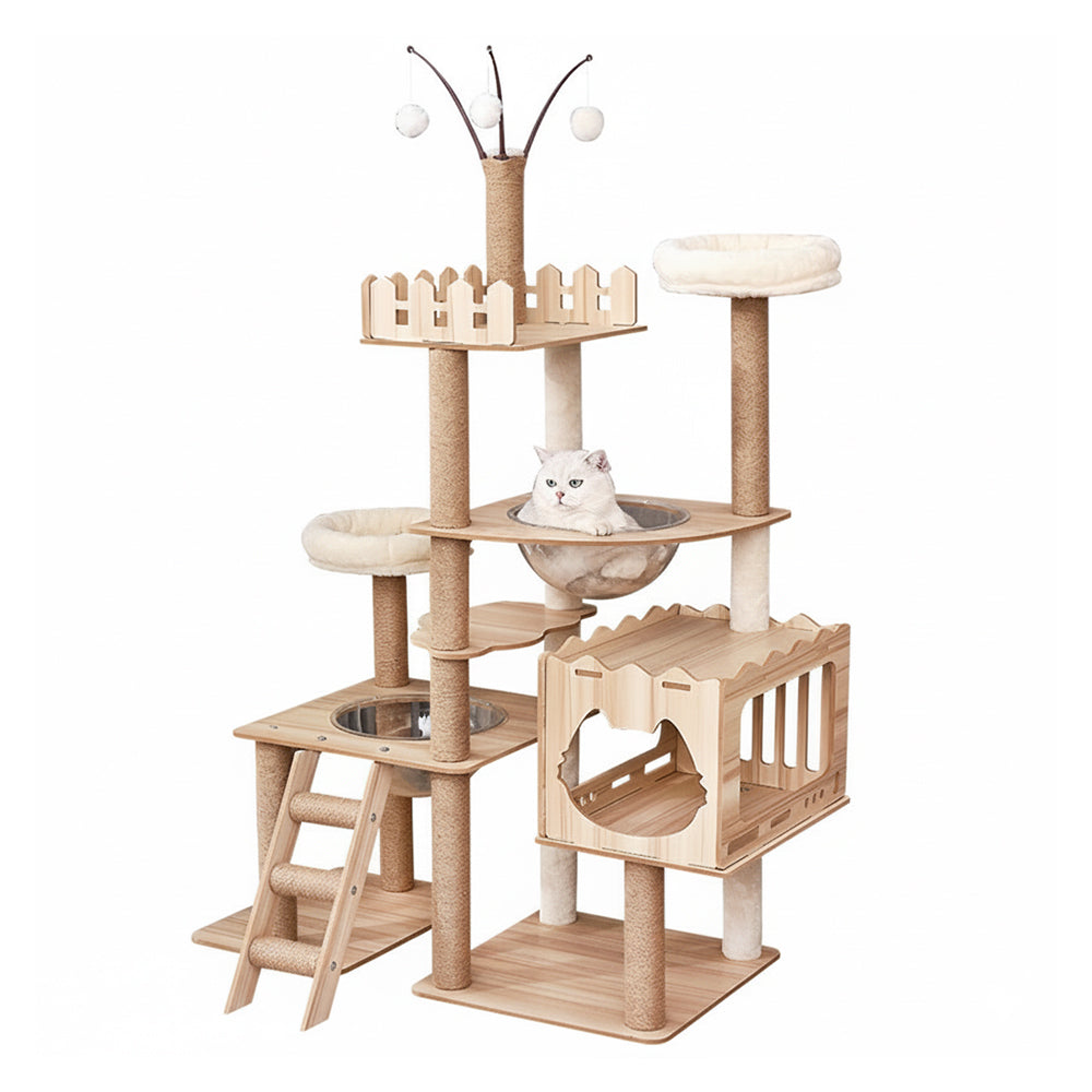 Eeeza Durable And Stable MDF Cat Climbing Frame