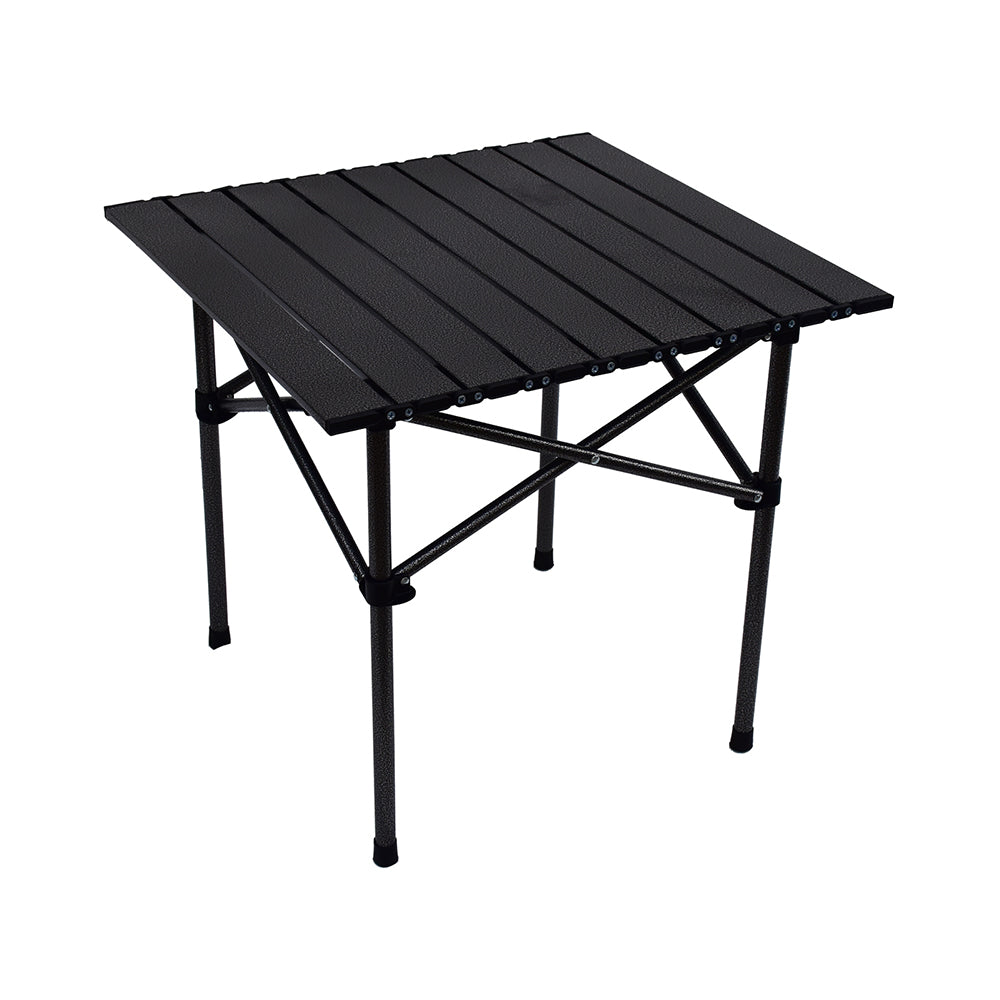 Eeeza Outdoor Steel Frame Foldable Square Camping Table