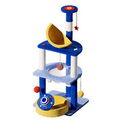 Eeeza Multi-functional Tiered Starry Sky Themed Cat Tree