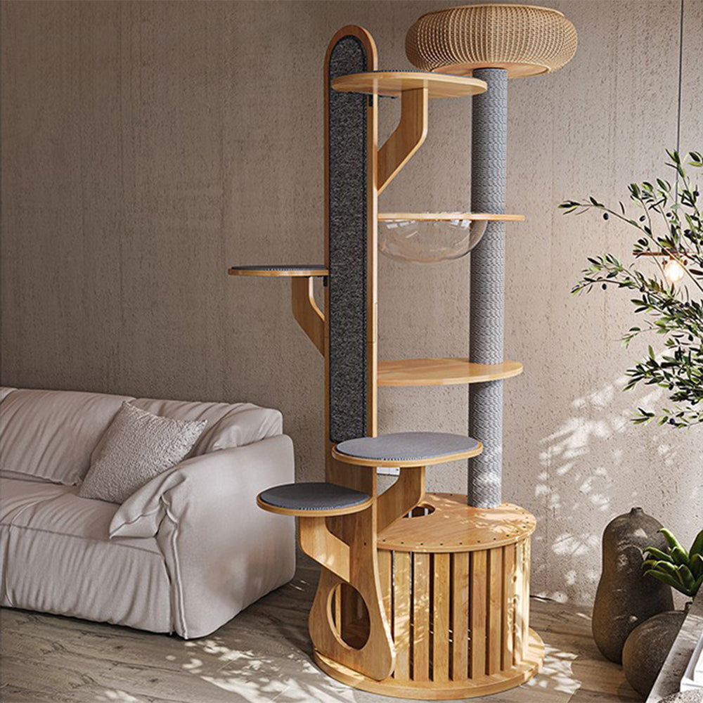 Eeeza Multi-Functional MDF Cat Tree