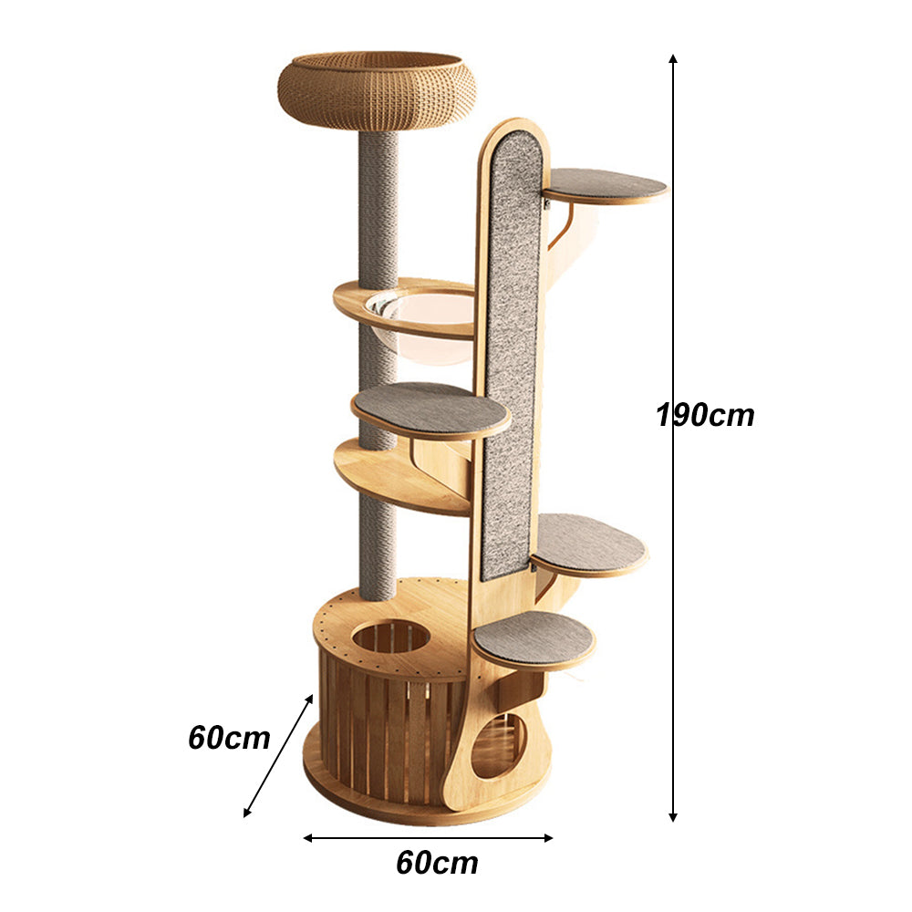 Eeeza Multi-Functional MDF Cat Tree