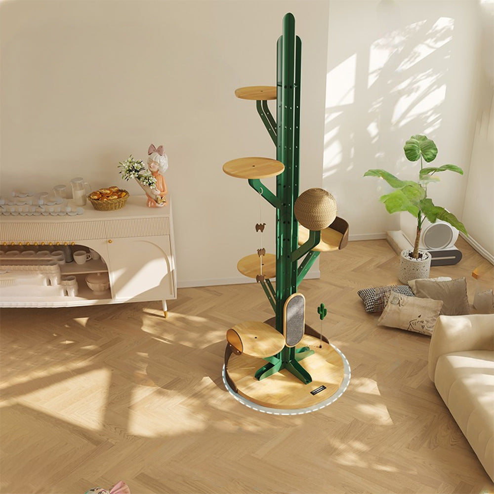 Eeeza Cactus Cat Tower – Compact Design Meets Climbing Adventure