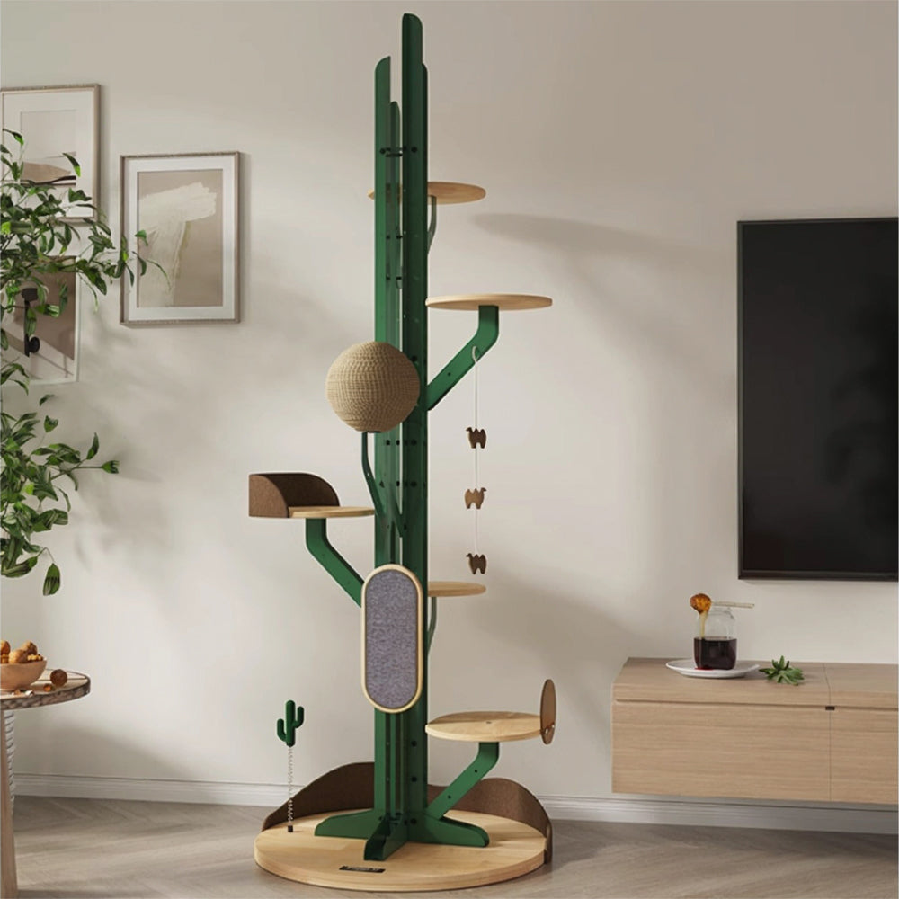 Eeeza Cactus Cat Tower – Compact Design Meets Climbing Adventure