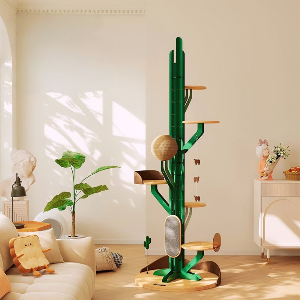 Eeeza Cactus Cat Tower – Compact Design Meets Climbing Adventure