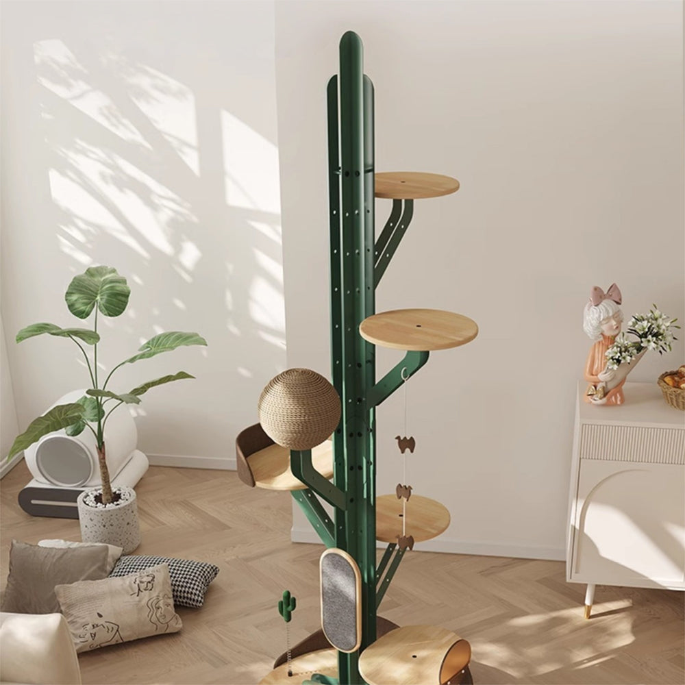 Eeeza Cactus Cat Tower – Compact Design Meets Climbing Adventure