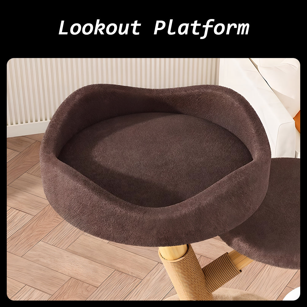 Eeeza Multi-functional Tree Hollow Structure Cat Tree