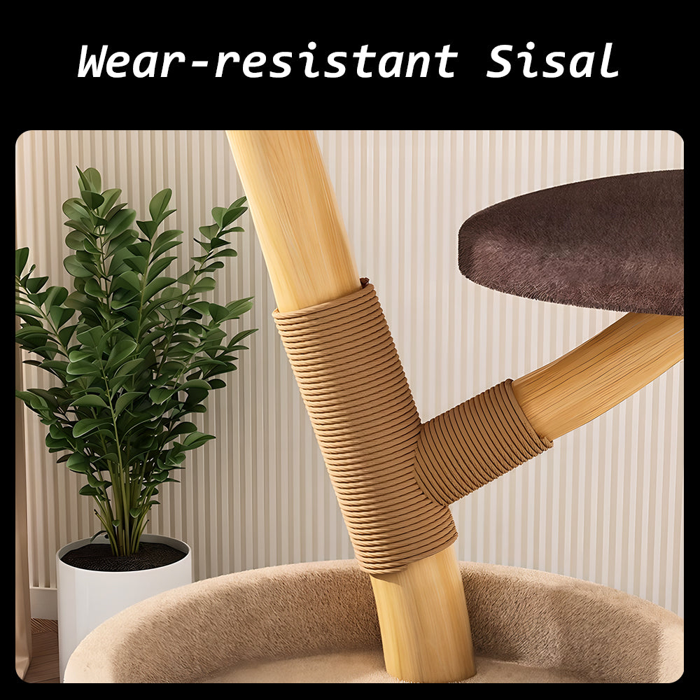 Eeeza Multi-functional Tree Hollow Structure Cat Tree