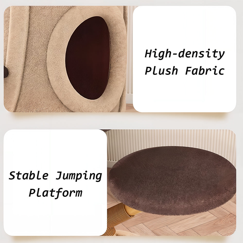 Eeeza Multi-functional Tree Hollow Structure Cat Tree