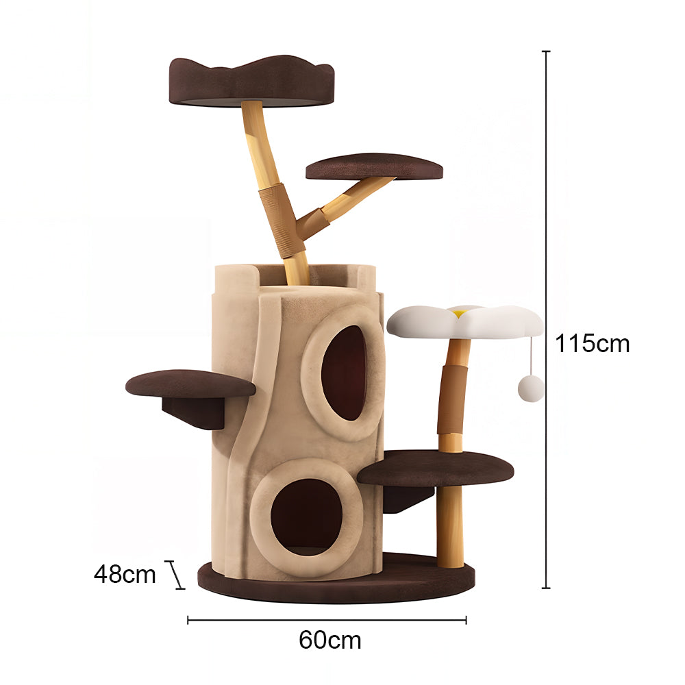 Eeeza Multi-functional Tree Hollow Structure Cat Tree