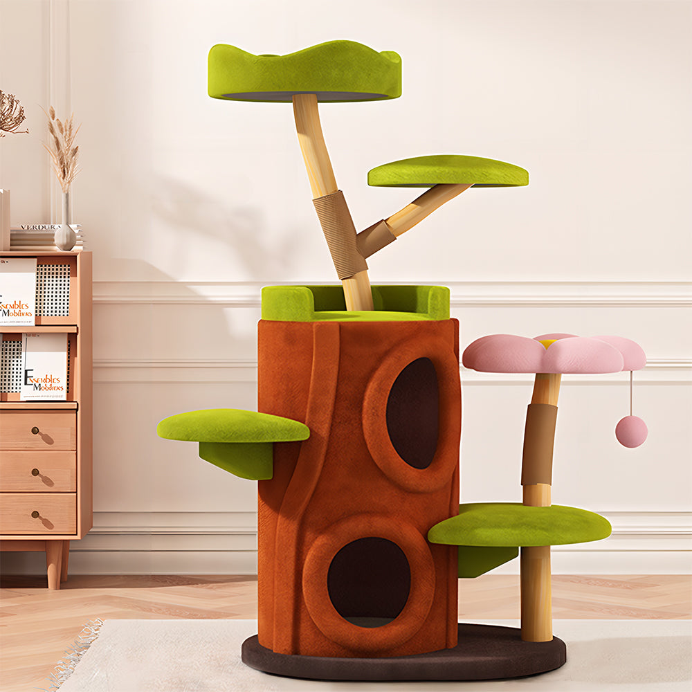 Eeeza Multi-functional Tree Hollow Structure Cat Tree