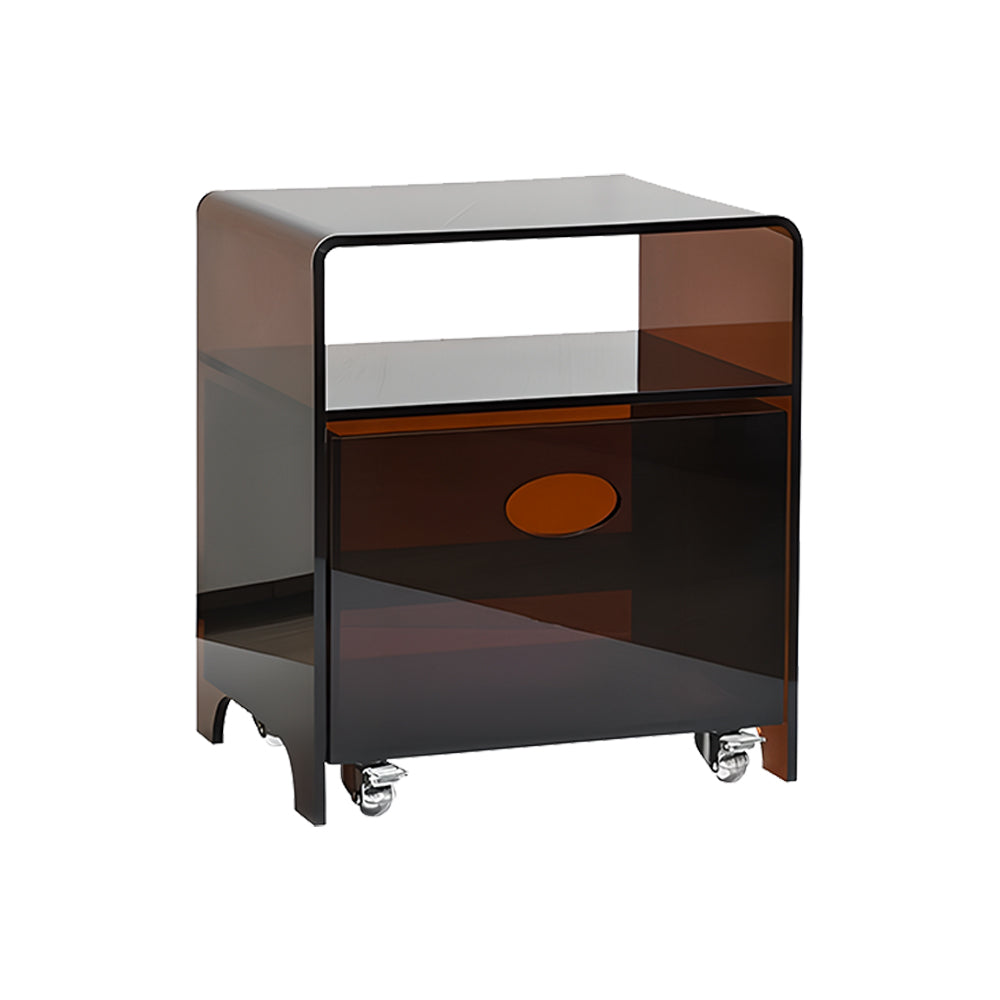 Eeeza Acrylic Transparent Storage Cabinet With Drawers