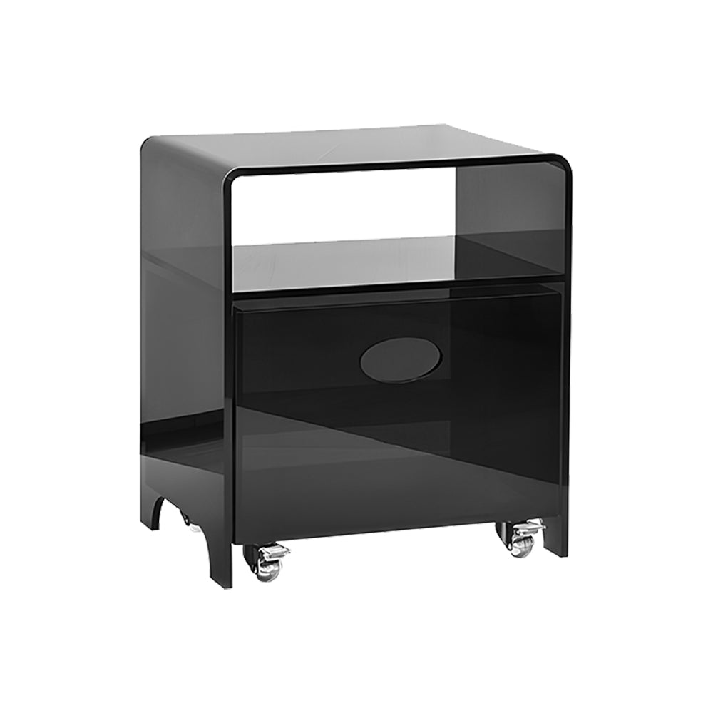 Eeeza Acrylic Transparent Storage Cabinet With Drawers