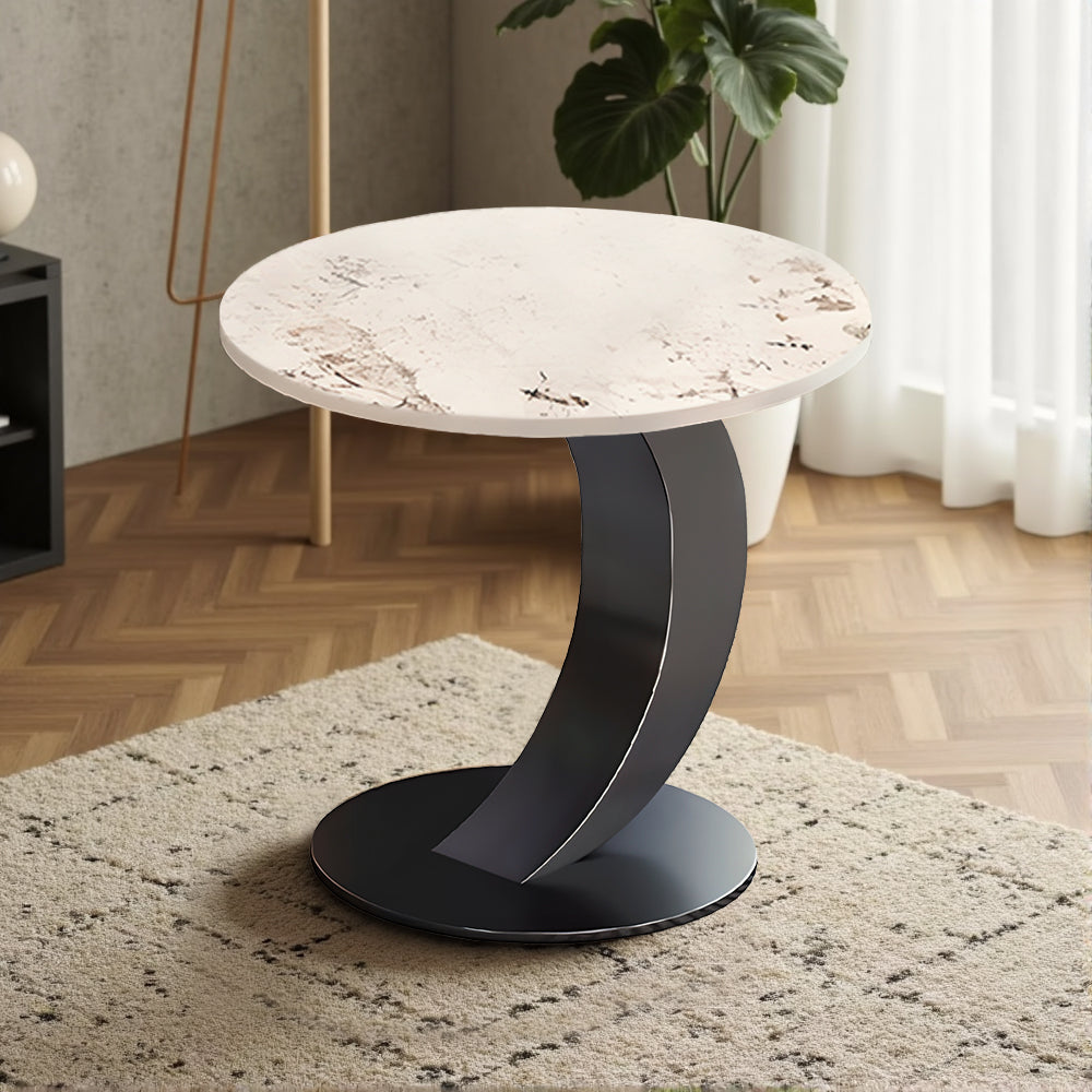 Eeeza Modern Minimalist Sintered Stone Coffee Table