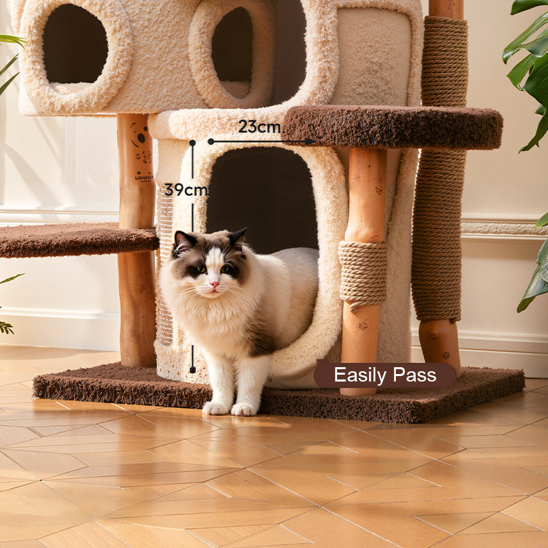 Eeeza Giant Tree-Themed Multi-Level Cat Tree