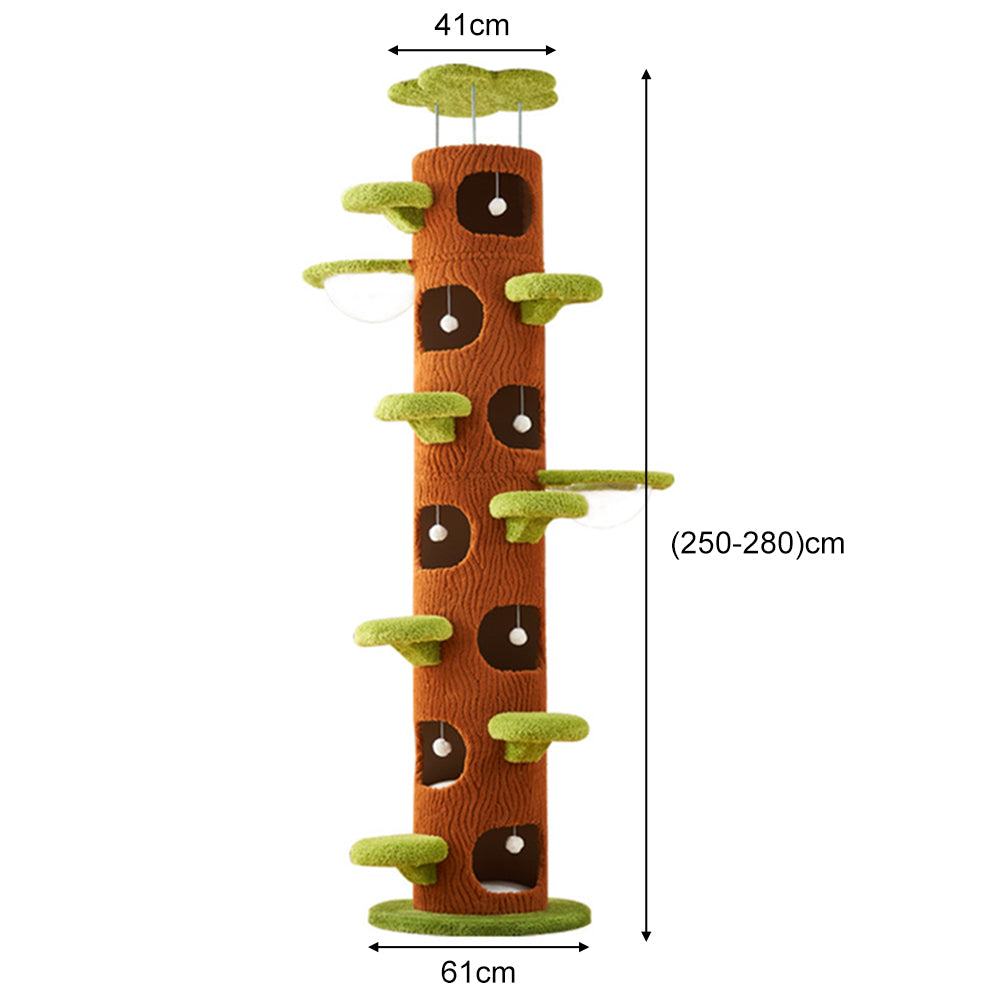 Eeeza Multi-functional Tree Hollow Structure Cat Tree
