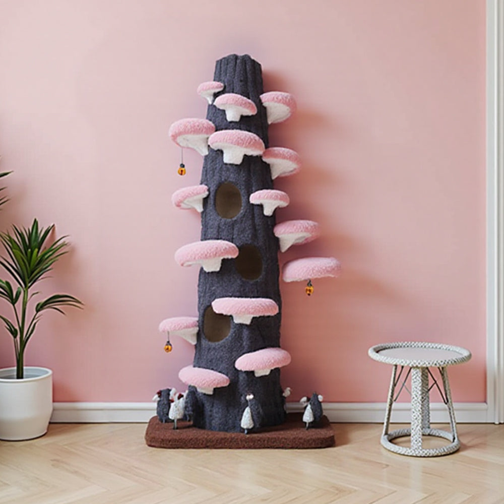 Eeeza Multi-Functional Tree Hollow Structure Cat Tree