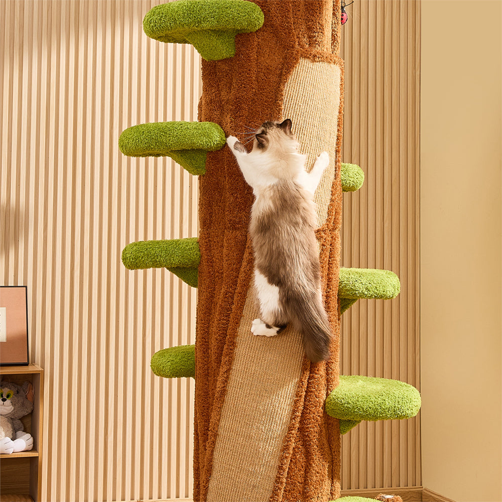 Eeeza Multi-Functional Tree Hollow Structure Cat Tree